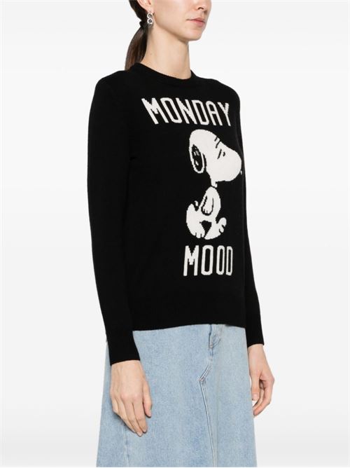 Maglia donna Snoopy Monday Mood MC2 SAINT BARTH | QUEEN SNMD0000